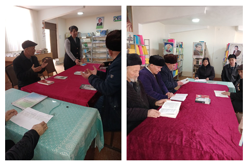 "Kitobxon ona kitobxon bola" nomli davra suhbati