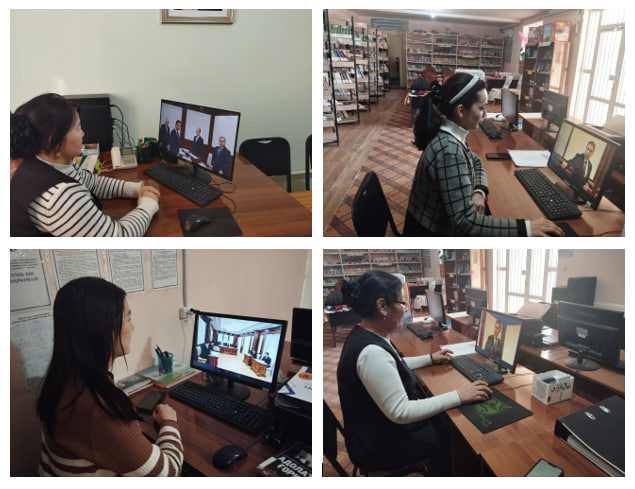 Zafarobod axborot kutubxona markazida "Siyosiy ma'rifat soati"