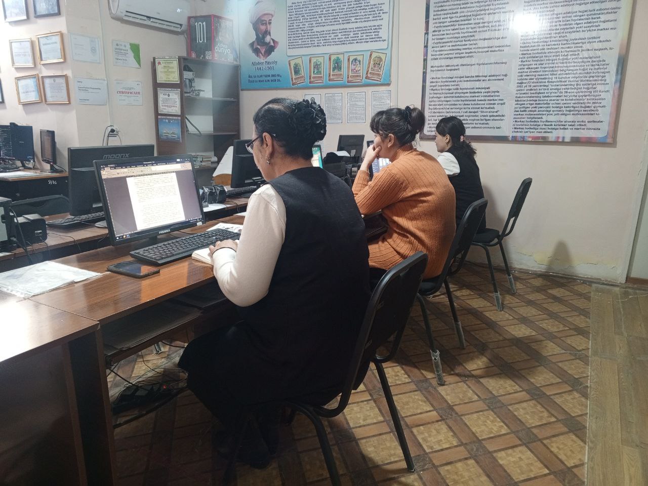 Kompyuter savodxonligi bo'yicha mahorat darsi