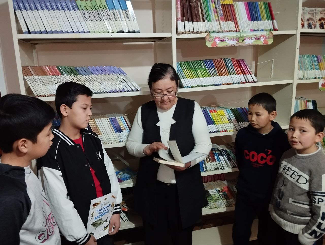 Axborot-bibliografiya xizmatiga ekskursiya 12.02.2025