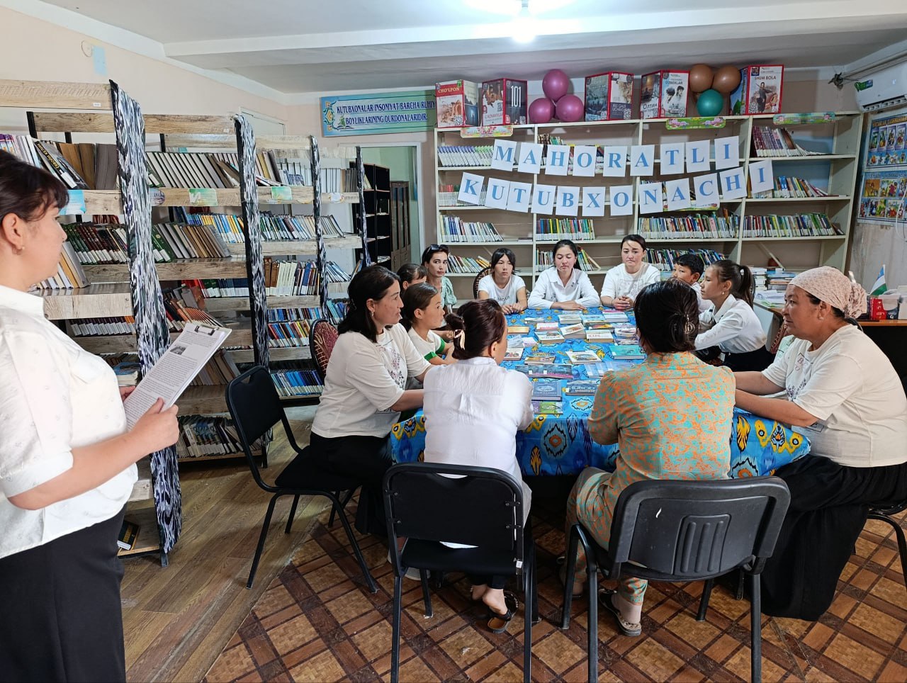 “Milliy kutubxona tarixi  va istiqboli” mavzusida davra suhbati