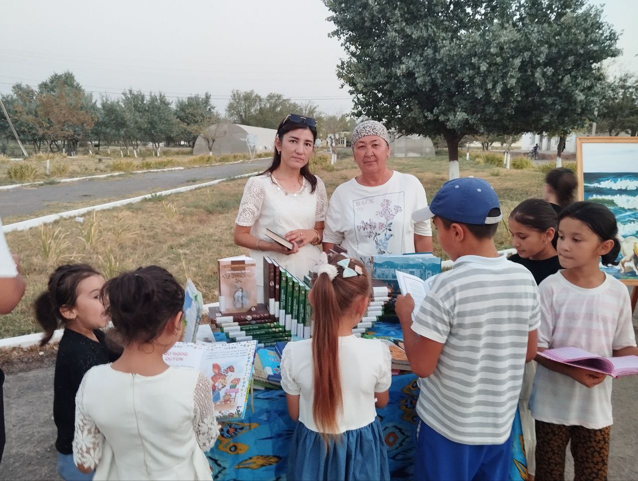 Yorqin QFY da "KITOB MARAFONI" aksiyasi