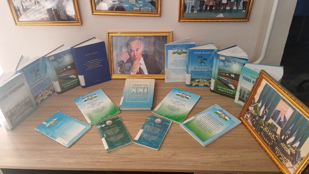 “Mangu qalblarda” nomli kitoblar ko‘rgazmasi