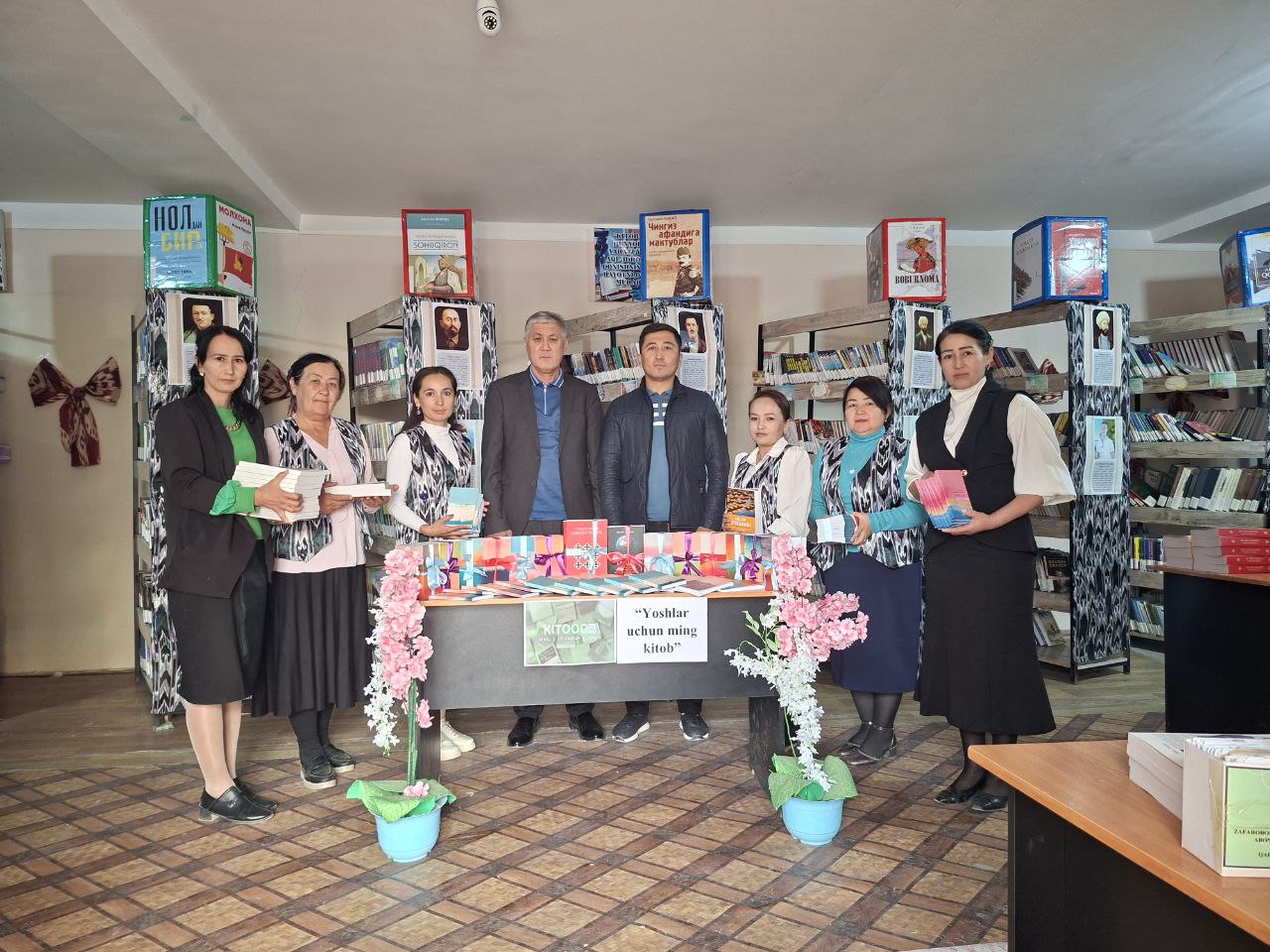 "Yoshlar uchun ming kitob" loyihasi