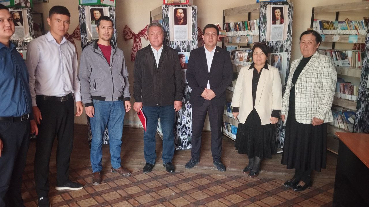 “Kutubxona bilimlar maskani”