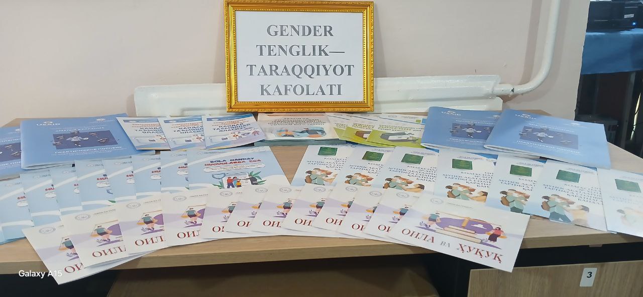 “Gender  tenglik—taraqqiyot kafolati” nomli  ko’rgazma
