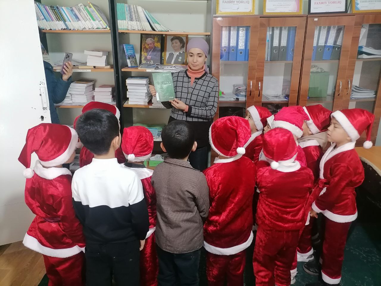 "Kutubxona-millat qo'rg'oni" nomli  kutubxona bo‘ylab sayohat