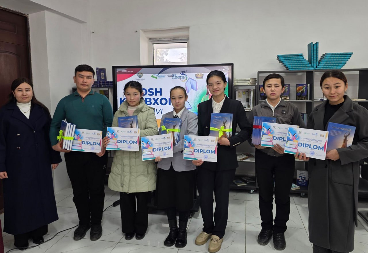 “Yosh kitobxon” tanlovining tuman bosqichi